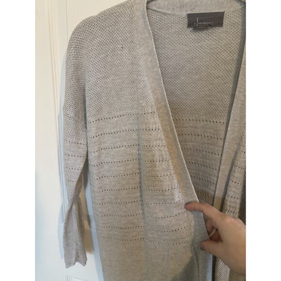 Anthrogologie Open Front Duster Cardigan Size Small Bell Sleeve Fairy Grunge - Picture 5 of 8